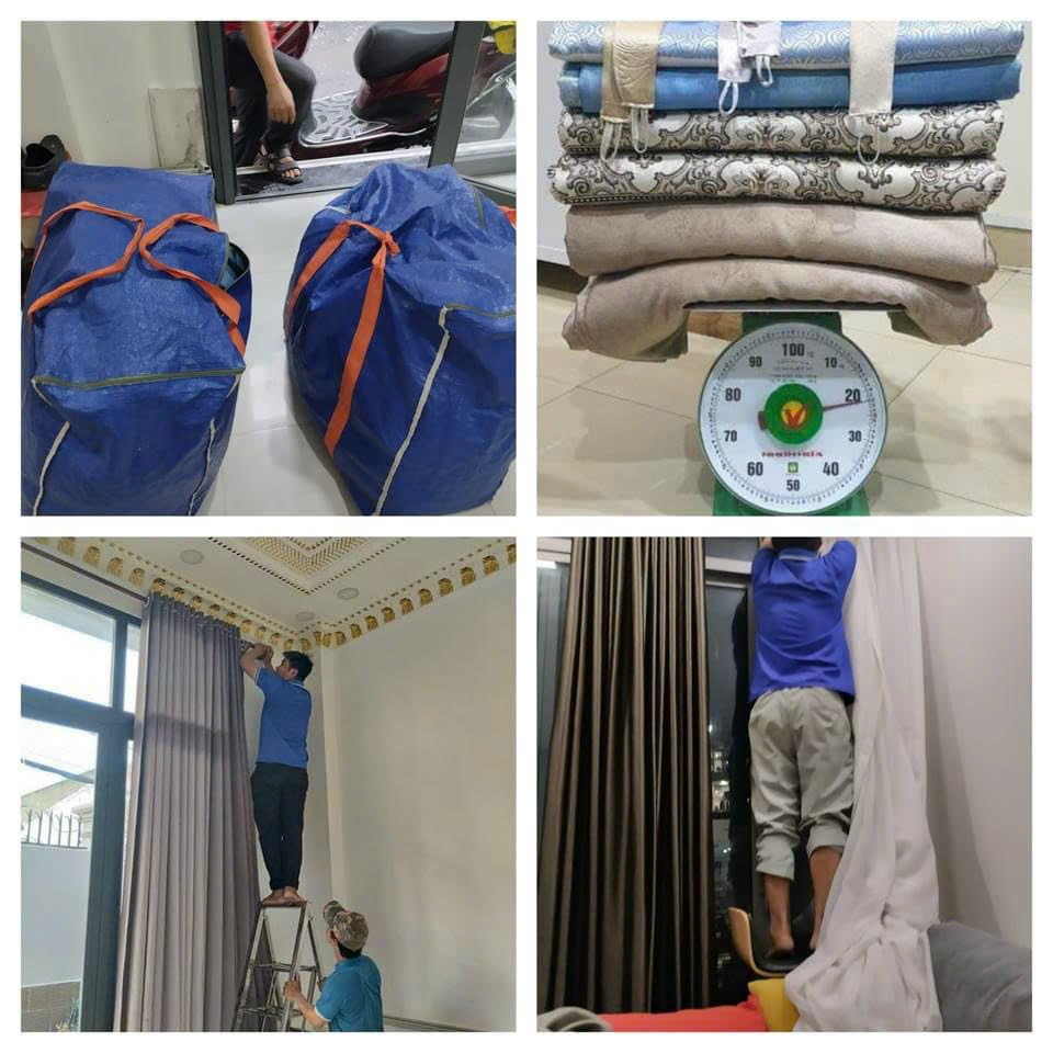 Giặt & Tháo Lắp Rèm Màn Cửa Tại Tân Phú